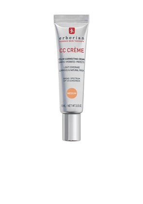 erborian Travel CC Cream Buildable Tinted Color Corrector with SPF 25 in Beauty: NA.