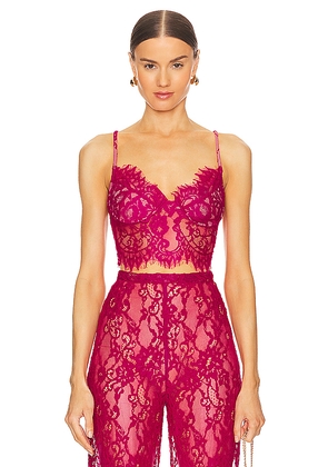 Bronx and Banco Capri Bralette in Fuchsia. Size XS. Also in S.