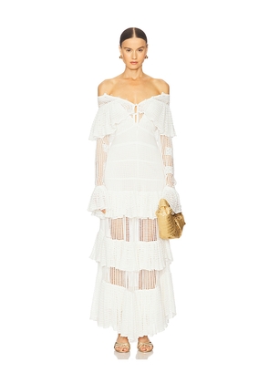 Alexis Carmen Dress in Ivory. Size XS. Also in S.