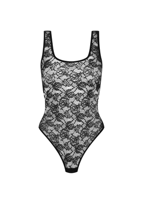 Maison Close Flashback backless bodysuit - Black