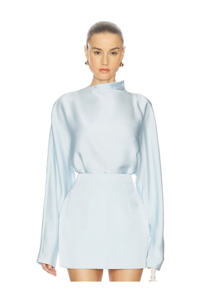 Camila Coelho Ondina Top in Baby Blue. Size XS. Also in L, XL.