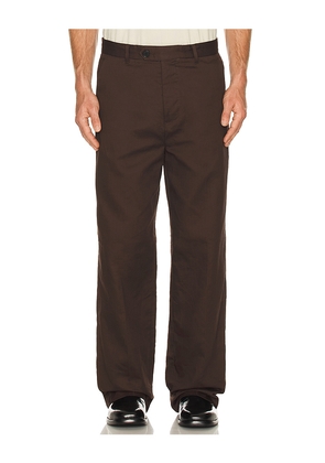 ALLSAINTS Newton Trouser in Brown. Size 31. Also in 34.