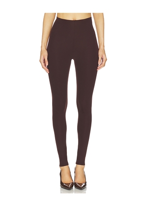 Commando Neoprene Legging in Cognac. Size XS. Also in S, M.