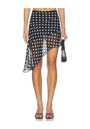 Bella Venice The Harley Skirt in Black,White. Size S. Also in M, L.