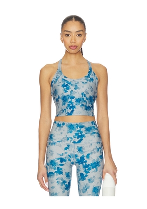 Beyond Yoga Softmark On The Up Cropped Tank Top in Blue. Size S. Also in XS, M, L, XL.