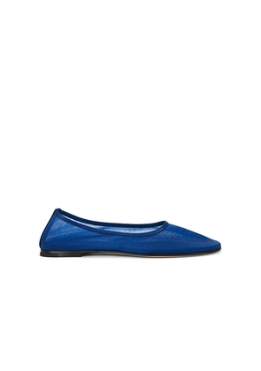 Dear Frances Balla Flat in Blue. Size 37. Also in 38, 40.