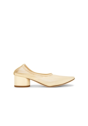 Dear Frances Balla Scrunch Pump in Cream. Size 37. Also in 38, 39.