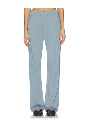 Eterne Butter Rib Lounge Pant in Slate. Size XS. Also in S, M, L, XL.