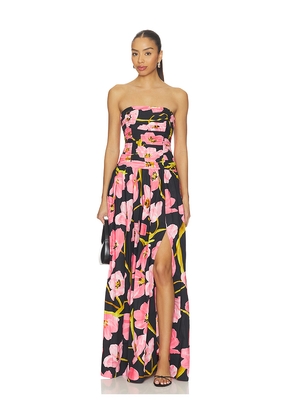 Cara Cara Montreal Gown in Black,Pink. Size 00. Also in 0, 2, 4, 10, 12.