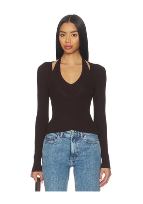 HEARTLOOM Twyla Top in Brown. Size S. Also in XS.