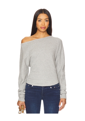 Free People x We The Free Jess Long Sleeve In Heather Grey in Grey. Size S. Also in M, L.