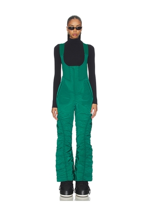 Free People x FP Movement Lift Laugh Love Ski Bib in Green. Size XS. Also in S.