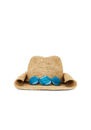 florabella Billie Cowboy Hat in Neutral.