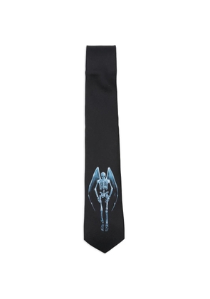 OUR LEGACY Fallen Angel printed tie - Black