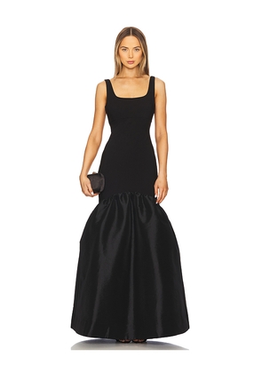 LIKELY Bowie Gown in Black. Size 00. Also in 0, 6.