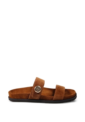 Tory Burch Romy suede sandals - Brown