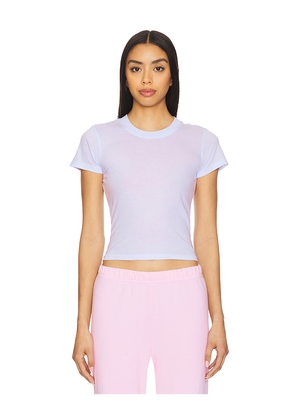 LA Made Short Sleeve Crew Tee in Baby Blue. Size M. Also in XS.