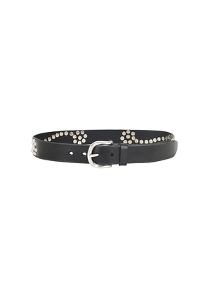 Our Legacy Star Fall Belt in Black. Size 80. Also in 90.