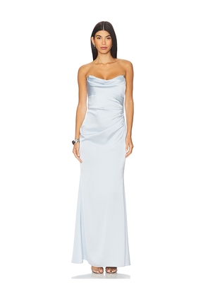 Katie May x REVOLVE Taylor Gown in Baby Blue. Size XS. Also in S.