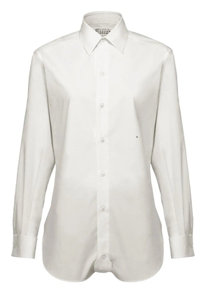 Maison Margiela cotton poplin shirt - White