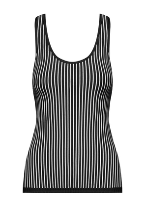 Maison Close Bande à Part striped tank top - Black
