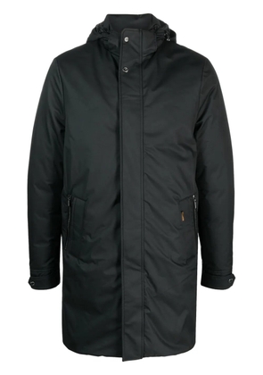 Moorer Vermont detachable-hood down jacket - Black