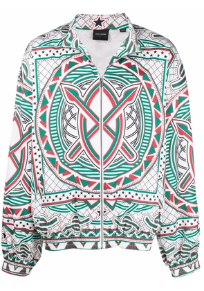 Daily Paper abstract-pattern bomber jacket - Green