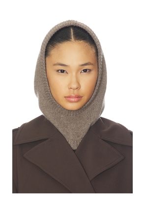 Lisa Yang Astri Balaclava in Beige.