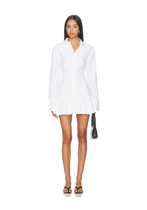 NIA Rayo Dress in White. Size S. Also in XS, M, L, XL.