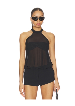 NIIHAI Midnight Top in Black. Size XS. Also in S, M, L.