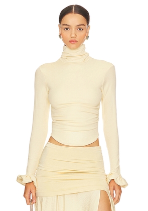 The Line by K Wyatt Top in Cream. Size S. Also in M.