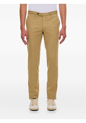 PT Torino flat-front regular trousers - Neutrals