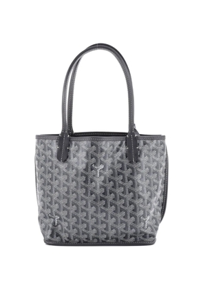 Goyard Pre-Owned Anjou Reversible Tote Coated Canvas Mini satchel - Grey