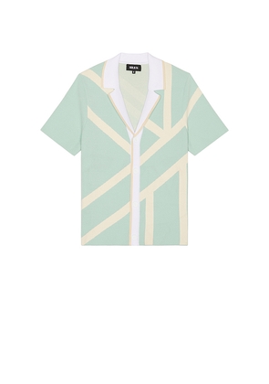 SEROYA Lei Shirt in Mint. Size S. Also in M.
