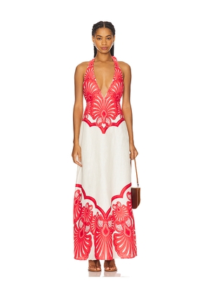 Shani Shemer Aurora Maxi Dress in Red. Size M. Also in L.