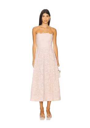 SAU LEE Rosalia Dress in Pink. Size 8. Also in 2.