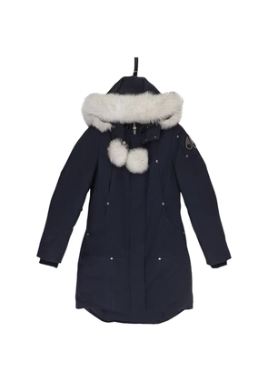 Moose Knuckles hooded parka coat - Blue