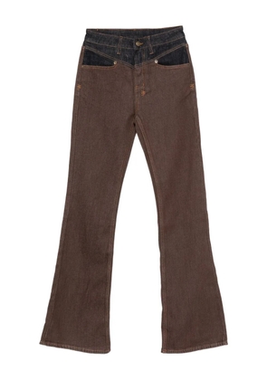 Ksubi Soho spliced jeans - Brown