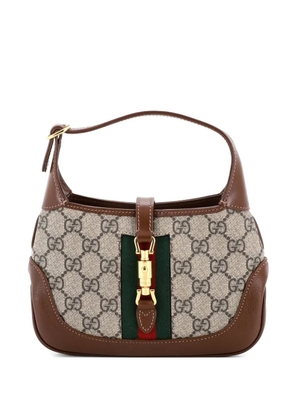 Gucci Pre-Owned Jackie 1961 GG Coated Canvas Mini hobo bag - Brown