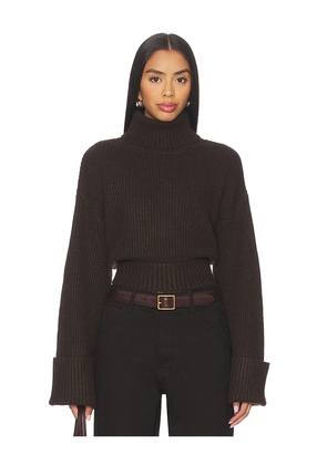 Steve Madden Adelade Sweater in Brown. Size S. Also in L, XL.