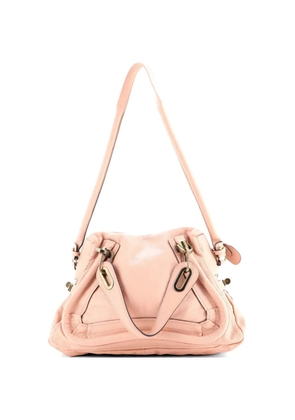 Chloé Pre-Owned Paraty Top Handle Bag Leather Medium satchel - Pink