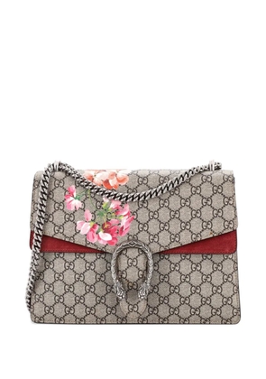 Gucci Pre-Owned Dionysus Bag Blooms Print GG Coated Canvas Medium shoulder bag - Brown
