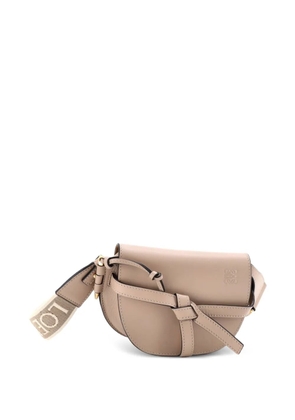 Loewe Pre-Owned Gate Dual Shoulder Bag Leather Mini crossbody bag - Neutrals