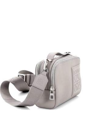 Loewe Pre-Owned Camera Leather Mini crossbody bag - Grey