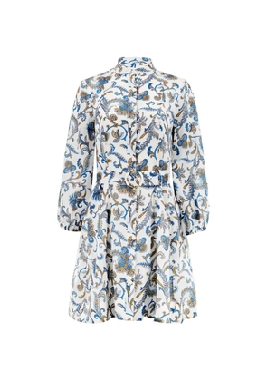 Veronica Beard paisley-print dress - White