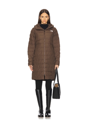 The North Face Aconcagua Parka in Brown. Size S. Also in XS.