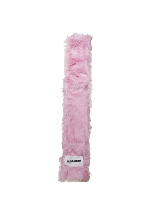 Jil Sander faux fur scarf - Pink