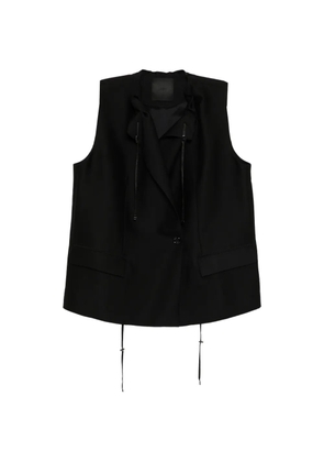 JNBY deconstructed waistcoat - Black
