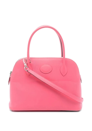 Hermès Pre-Owned 2015 Bolide 27 Rose Azalea silver hardware leather handbag - Pink