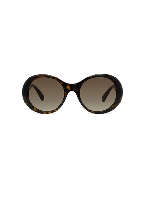 Stella McCartney Falabella Sunglasses in Chocolate.